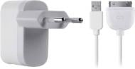 Мережевий зарядний пристрій Belkin USB Home Micro Charger Apple 30-pin сable White (F8Z884cw04)