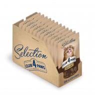 Консерва Club 4 Paws Selection Premium+ Кусочки телянины в овощном желе 12 шт 80 г