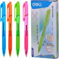 Ручка кулькова Deli EQ02930 Xtream 0,7 мм помаранчевий Ручка кулькова Deli EQ02930 Xtream 0,7 мм помаранчевий