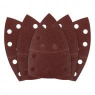 Наждачная бумага GRAPHITE Delta Velcro 102 х 152 мм P80 5 шт. 58T302