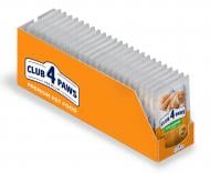 Корм влажный Club 4 Paws PREMIUM курица в соусе пауч 24 шт 85 г Корм влажный Club 4 Paws PREMIUM курица в соусе пауч 24 шт 85 г