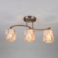 Люстра потолочная Strotskis Susan 30124/3 3x60 Вт E27 античная бронза