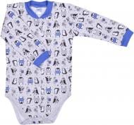 Боді дитяче для хлопчика Baby Veres Penguins р.80 блакитний