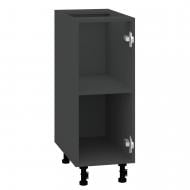 Тумба нижняя распашная LuxeForm 300x820x507 мм графит