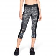 Лосины Under Armour UA HG Print Armour Capri 1310667-002 р.M черный