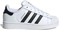 Кроссовки детские Adidas SUPERSTAR II J FTWWHT/CBLACK/FTWWHT JH9976 р.40 белые