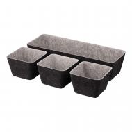 Набор контейнеров Ardesto Prestigio 4 предмета ARHH5101FG