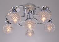 Люстра потолочная Victoria Lighting 6xE14 хром Pascale/6