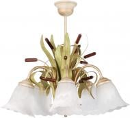 Люстра подвесная Геотон 5xE27 золотисто-бежевый НСБ 02-5х60-131 Р-Н959