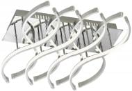 Люстра светодиодная Victoria Lighting 60 Вт хром Spazio/PL8