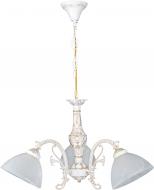 Люстра подвесная Victoria Lighting 3xE27 белый/золото Ivory/SP3 Люстра подвесная Victoria Lighting 3xE27 белый/золото Ivory/SP3