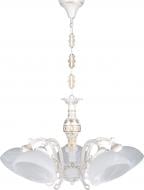 Люстра подвесная Victoria Lighting 5xE27 белый/золото Ivory/SP5
