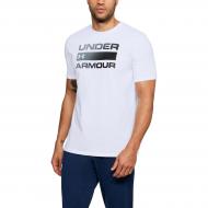 Футболка Under Armour Team Issue Wordmark 1314002-100 S белый
