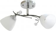 Люстра потолочная Геотон 2xE27 хром НПБ 02-2х60-216 A1849/2