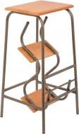 Табурет-лестница черешня / бронза