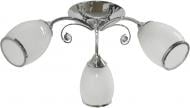 Люстра потолочная Геотон 3xE27 хром НПБ 02-3х60-095 Н0928/3