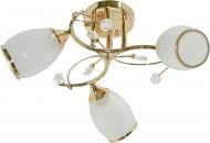 Люстра потолочная Геотон 3xE27 золотой НПБ 02-3х60-200 A1770/3