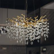 ВІТРИНА! Люстра підвісна Zuma Line CINDY 10x3,5 Вт G9 золото