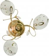 Люстра потолочная Геотон 3xE27 хром НПБ 02-3х60-210 Н1131/3