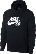 Джемпер Nike M NK SB ICON HOODIE PO ESSNL AJ9733-010 р. XL черный