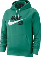 Джемпер Nike M NK SB ICON HOODIE PO ESSNL AJ9733-370 р. S зеленый