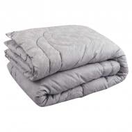 Одеяло шерстяное 322.02ШУ серый вензель 200x220 см Руно