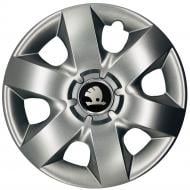 Колпак для колес SKS Skoda 215 R14" 4 шт. серебряный