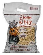 Наполнитель для кошачьего туалета Clean Kitty из натуральной ели 3 кг