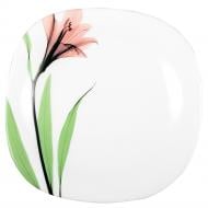 Тарелка десертная Vittora Розовая лилия Square 215 мм V-215Spl