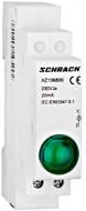 Индикатор Schrack LED 230В AC зеленый AZ106800--