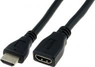 Кабель Digitus HDMI High speed + Ethernet (AM/AF) 5 м чорний (AK-330201-050-S)