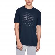 Футболка Under Armour UA Branded BL SS 1318550-408 р.XL синий