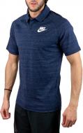 Поло Nike M NSW AV15 POLO KNIT 886790-451 р.2XL темно-синий