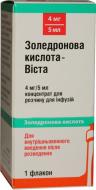 Золедронова кислота-Віста концентрат 4 мг