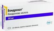 Бондронат в/плів. обол. №20 таблетки 50 мг