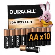 Батарейки щелочные Duracell AA (пальчиковые) 10 шт. Батарейки щелочные Duracell AA (пальчиковые) 10 шт.