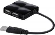 USB-хаб Belkin 4 Port USB 2.0 Travel Hub Black (F4U019cwBLK)