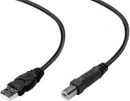 Кабель Belkin USB Bm – USB 4.8 м черный (F3U154CP4.8M)