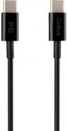 Кабель Gelius Contact GP-UC111 60W Type-C/Type-C 1 м черный Кабель Gelius Contact GP-UC111 60W Type-C/Type-C 1 м черный