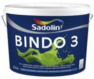 Фарба інтер'єрна акрилова Sadolin BINDO 3 BW глибокий мат білий 7,5 л