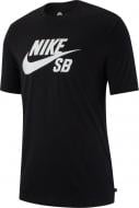 Футболка Nike M NK SB DRY TEE DFCT LOGO AR4209-010 р.XS черный