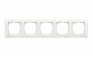 Рамка пятиместная Exen ODAK горизонтальная белый 210-010000-105 Рамка пятиместная Exen ODAK горизонтальная белый 210-010000-105