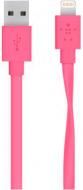 Кабель Belkin Lightning – USB 1.2 м розовый (F8J148bt04-PNK) MIXIT Flat