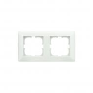 Рамка двойная Exen ODAK горизонтальная белый 210-010000-102 Рамка двойная Exen ODAK горизонтальная белый 210-010000-102