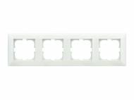 Рамка четырехместная Exen ODAK горизонтальная белый 210-010000-104