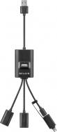 USB-хаб Belkin USB 2.0 4 Port Black (F4U046cw)