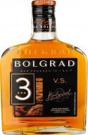 Бренди Bolgrad 40% виноградный выдержанный 3 года VS 0,25 л