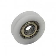 Колесико пластиковое Новация с подшипником №5 (25x5x7,5 мм)