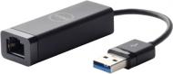 Переходник Dell USB – Ethernet 0.15 м черный (470-ABBT)