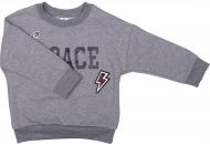Джемпер для мальчика Luna Kids р.110 серый меланж 103552